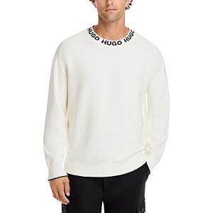 Hugo Boss Smarlo Crewneck Sweater  - Open White - Size: Largemale