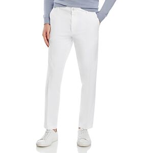 Boss Kane Regular Fit Flat Front Trousers  - White - Size: 40Rmale