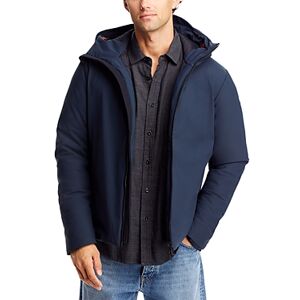 Save The Duck Sabal Hooded Jacket  - Blue Black - Size: 2X-Largemale