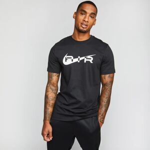 Nike Swoosh Air - Men T-shirts  - Black - Size: Extra Small