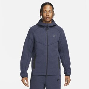 Nike Tech Fleece Windrunner - Men Hoodies  - Blue - Size: Medium