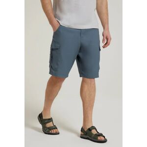 Mountain Warehouse Lakeside Mens Cargo Shorts - Blue - Blue - Size: W34