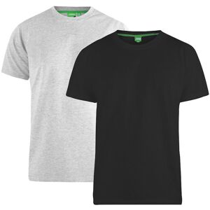 Duke Fenton D555 Mens Kingsize T-Shirt 2-Pack - - Size: 7XL