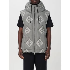 Waistcoat FENDI Men colour Grey - Size: 54 - male