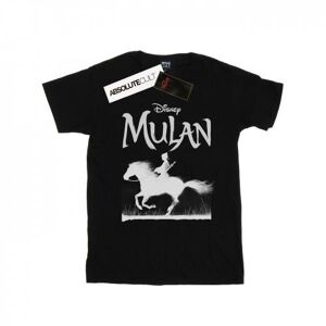 Disney Mens Mulan Movie Mono Horse T-Shirt