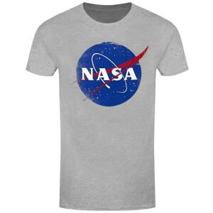 NASA Mens Distressed Logo T-Shirt