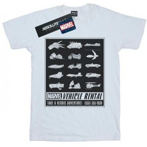 Marvel Mens Vehicle Rentals Mono T-Shirt