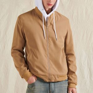 SHEIN Men Zip Up Bomber Jacket Khaki L,M,S,XL,XXL Men