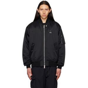 Nike Jordan Black Renegade Bomber Jacket  - BLACK/BLACK/OFF NOIR - Size: Small - male