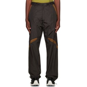 Moncler Gray Paneled Trousers  - 280 MARRON - Size: IT 50 - male