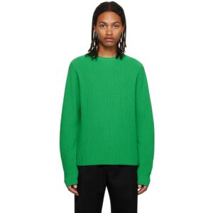 Guest in Residence Green True Rib Sweater  - Mary Jane - Size: Medium - male