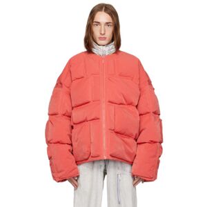 A. A. Spectrum Red Wadrian Down Jacket  - WET OCRE - Size: Extra Small - male