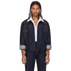 The Row Indigo Orson Denim Jacket  - INDIGO - Size: Large - male