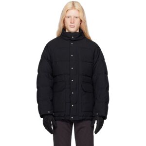 visvim Black Ulmer Down Jacket  - NAVY - Size: 1 - male