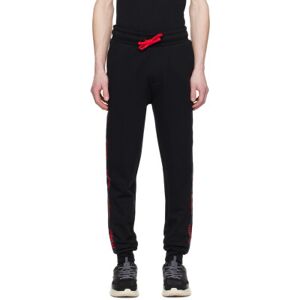 Hugo Boss Black Cuffed Sweatpants  - 001-Black - Size: Extra Large - male