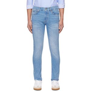 Boss Blue Faded Jeans  - Medium Blue 425 - Size: WAIST US 34x32 - male