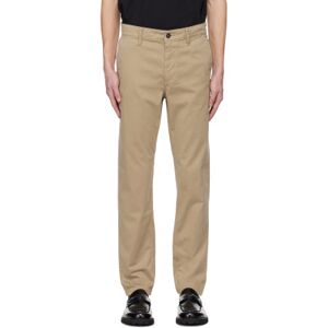 Boss Beige Tapered-Fit Trousers  - Light/PastelBrown239 - Size: WAIST US 29x32 - male