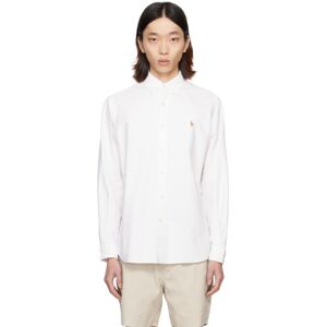 Polo Ralph Lauren White 'The Iconic Oxford' Shirt  - WHITE - Size: Medium - male