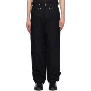 Givenchy Black Two-In-One Trousers  - 001-BLACK - Size: IT 48 - male