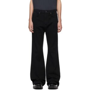 Balenciaga Black Relaxed-Fit Jeans  - 1700 PEACH PITCH BLA - Size: WAIST US 34 - male