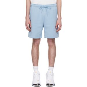 Nike Jordan Blue Brooklyn Shorts  - BLUE GREY/WHITE - Size: Extra Small - male