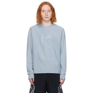 Nike Jordan Blue MVP Statement Sweatshirt  - BLUE GREY - Size: Medium - male