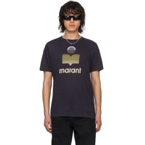 Isabel Marant Purple Karman T-Shirt  - 30FN FADED NIGHT - Size: Medium - male