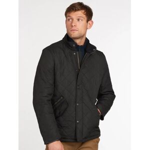 Barbour Powell Quilted Jacket - Black - Male - Size: M