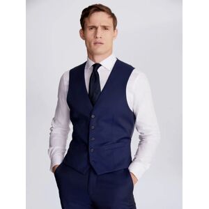 Moss Tailored Stretch Waistcoat - Ink - Male - Size: 42R