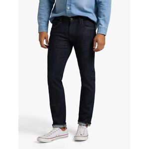 Lee Daren Straight Leg Dark Rinse Denim Jeans, Blue - Blue - Male - Size: 38R