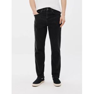 John Lewis ANYDAY Straight Fit Denim Jeans, Black - Black - Male - Size: 38R