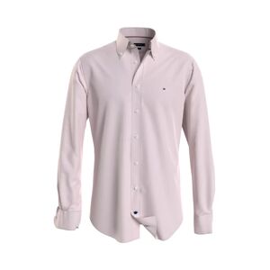 Tommy Hilfiger Dobby Cotton Oxford Shirt - Classic Pink/White - Male - Size: 37