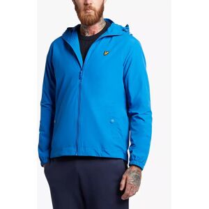 Lyle & Scott Zip Through Hooded Jacket, Bright Blue - Bright Blue - Male - Size: XXL