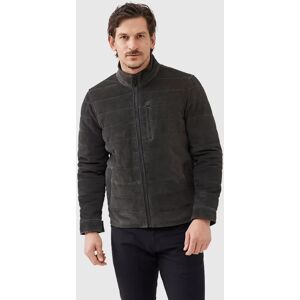 Rodd & Gunn Chalford Leather Jacket, Grey - Grey - Male - Size: L