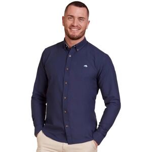 Raging Bull Classic Oxford Shirt - Navy - Male - Size: 4XL