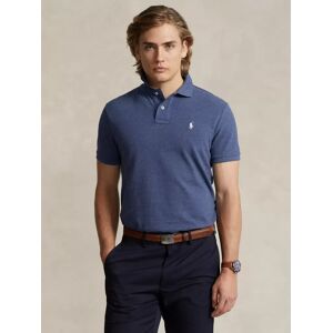 Polo Ralph Lauren Slim Fit Mesh Polo Shirt, Blue - Blue - Male - Size: M