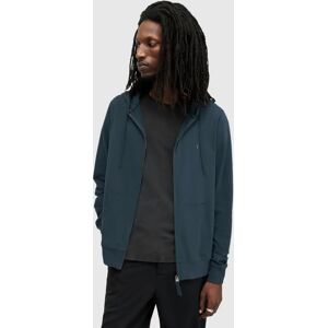 AllSaints Brace Full Zip Hoodie - Marine Blue - Male - Size: XL