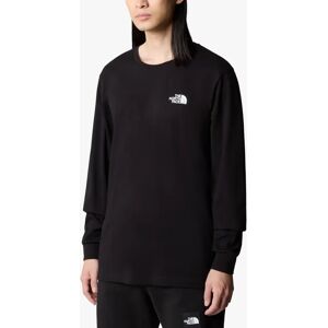 The North Face Easy Long Sleeve T-Shirt, Black - Black - Male - Size: M