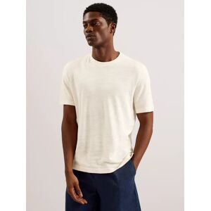 Ted Baker Flinlo Linen T-Shirt, Olive - Stone - Male - Size: M