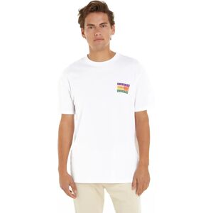 Tommy Hilfiger Summer Flag T-Shirt - White - Male - Size: XXL