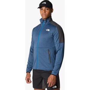 The North Face Men's Middle Rock Fleece - Blue/Asphalt Grey - Male - Size: S