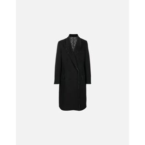 Fendi Men's Reversible Woven Wool Coat - Black - Size: Regular/48