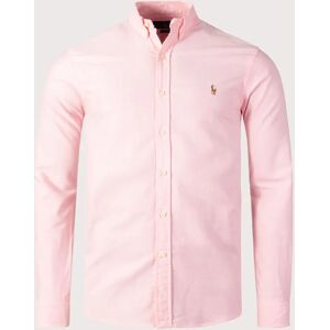 Polo Ralph Lauren Men's Slim Fit Oxford Shirt - Core Bsr Pink - Size: 44/Regular