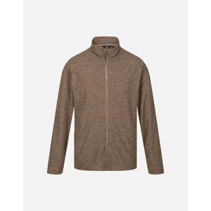 Men's Regatta Mens Edley Marl Full Zip Fleece Jacket - Tan - Size: L