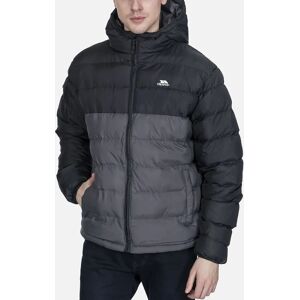 Men's Trespass Mens Oskar Padded Water Resistant Jacket - Black - Size: 44/Regular