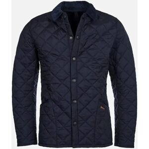 Men's Barbour Heritage Men's Navy Liddlesdale Quilted Jacket - Libbesdale - Size: 46/Regular