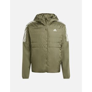 Men's ADIDAS Mens Essential Hybrid Jacket (Olive) - Green - Size: 44/Regular