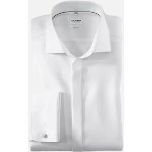 Men's Olymp Mens Body Fit Dress Shirt (White) - Size: 17 in