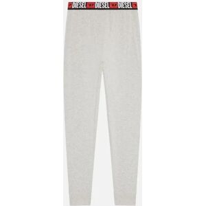 Diesel Men's Jeans Logo Cuffed Jogging Bottoms, Grey Melange - Size: 32/30/31