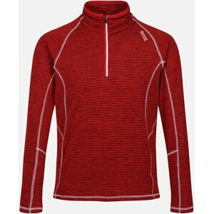 Men's Regatta Mens Yonder Quick Dry Moisture Wicking Half Zip Fleece Jacket - Danger Red - Size: 38/Regular